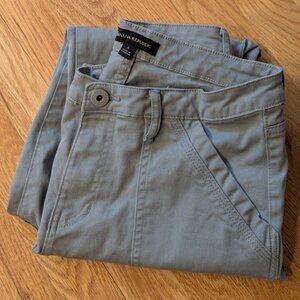 Banana Republic High Rise Twill Utility Pants Sz 6